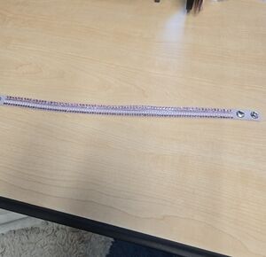 Swarovski Sparkling Pink Crystal Strap Bracelet